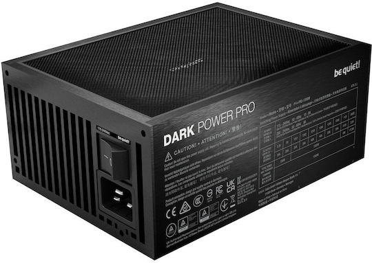 Be Quiet Dark Power Pro 14 IO 1300W Black Power Supply Full Modular 80 Plus Titanium