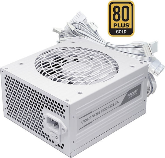 Armaggeddon Voltron Gold 600 rev. 2.31 600W Λευκό Τροφοδοτικό Υπολογιστή Full Modular 80 Plus Gold