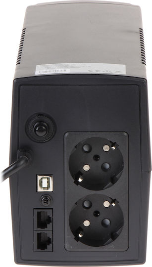 East AT-UPS650-LCD Unitate UPS Line-Interactive 650VA 390W