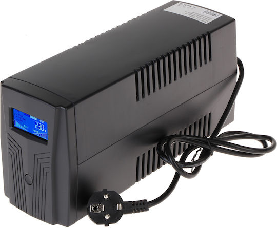 East AT-UPS650-LCD Unitate UPS Line-Interactive 650VA 390W