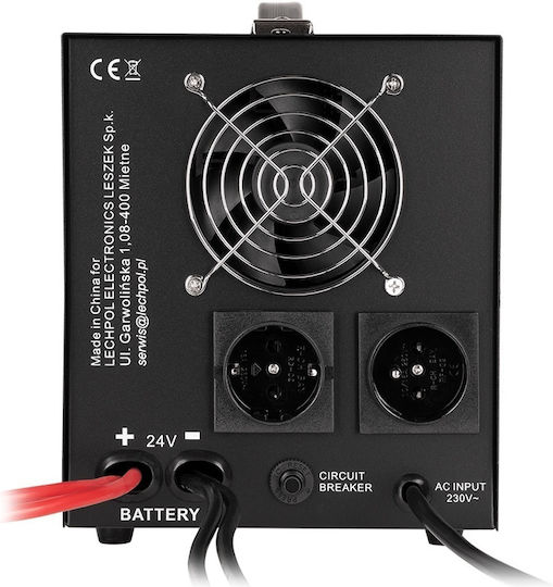 Kemot LCH-URZ3428-LFP4 UPS 2000VA 1400W с 2 Schuko Гнезда