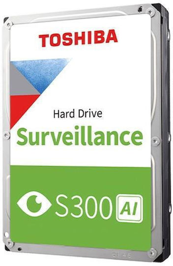 Toshiba S300 AI 20TB HDD Hard Drive 3.5" SATA III 7200rpm with 295MB Cache for Recorder MG11ACA20TE-V