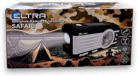Eltra Safari WB-1 Φορητό Ραδιόφωνο Μπαταρίας Μαύρο