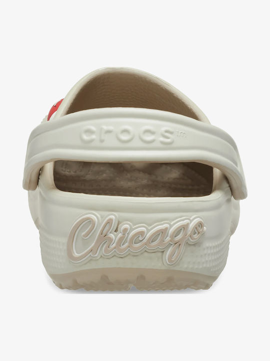 Crocs Classic NBA Chicago Bulls Мъжки Бежови Сабо