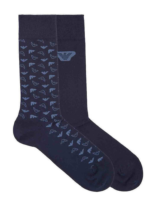 Emporio Armani Herren Socken Marine 2er-Pack Emporio Armani Herren Socken Marine 2er-Pack