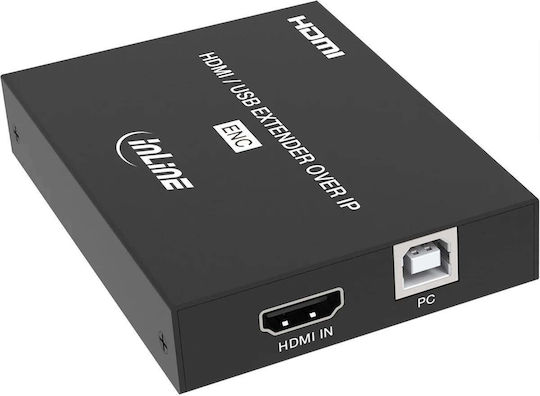 InLine KVM & Data Switch with HDMI / USB / Ethernet