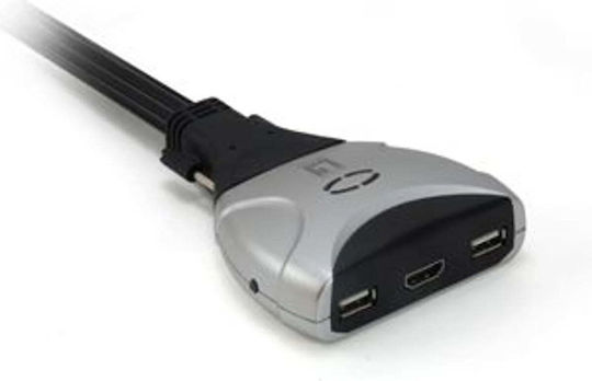 Level One KVM-0290 KVM & Data Switch με Audio / HDMI / USB 2.0