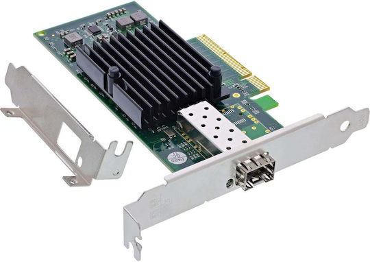 Inline 10-Gigabit Netzwerkkarte 1x Sfp+ Pcie X8 Mit Niedrigprofilhalterung