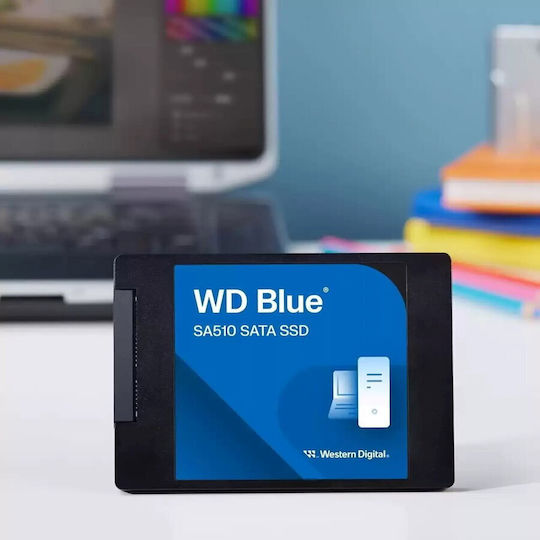 Western Digital SA510 SSD 500GB τύπου M.2 WDS500G5B0A-00LMP0