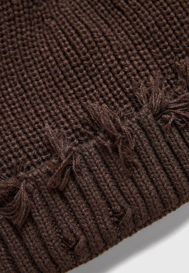 Lilac Knitted Men's Beanie