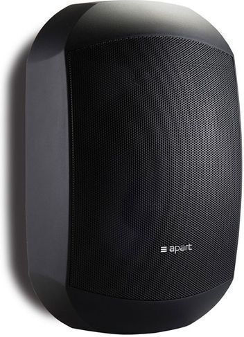 Apart Audio Passive Wall Mount Installation Speakers 70W Pair Black MASK4C-BL