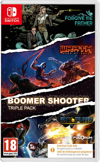 Boomer Shooter Triple Pack (Code In A Box) Switch Game