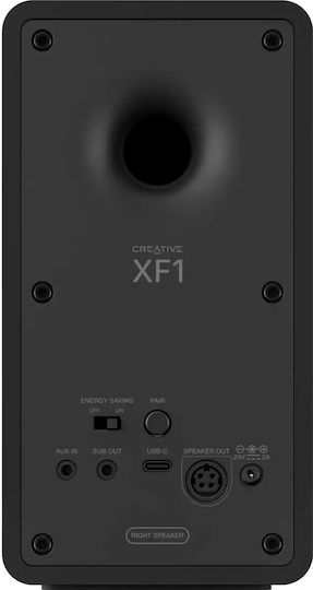 Creative XF1 Ηχεία Υπολογιστή 2.0 με Bluetooth Μαύρα