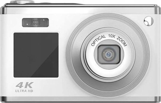 Xrec C23 Kompaktkamera Optischer Zoom 10x Weiß