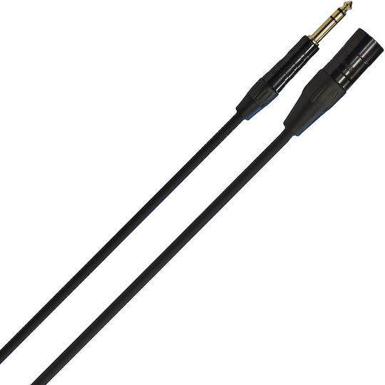 Proel CHL-230-LU10 Cable XLR male - 6.3mm male Μαύρο 10m CHL230LU10