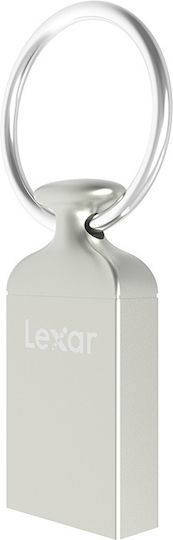 Lexar JumpDrive M22 16GB USB 2.0 Stick Ασημί