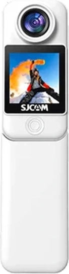 SJCAM C300 Cameră de Acțiune 4K Ultra HD cu Ecran Tactil 1.3" și Wi-Fi Albă
