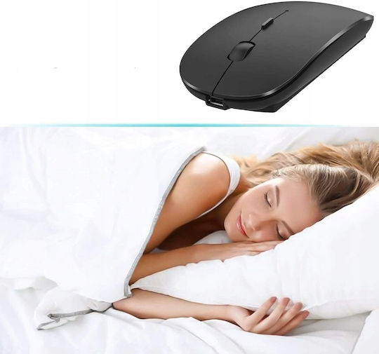 Kabelloses Ergonomisches Bluetooth Mäuse Schwarze