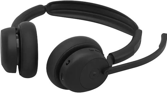 Evolve3 45 Stereo Link 390a MS Stand Wireless On Ear Multimedia Headsets with Microphone and Bluetooth Connectivity
