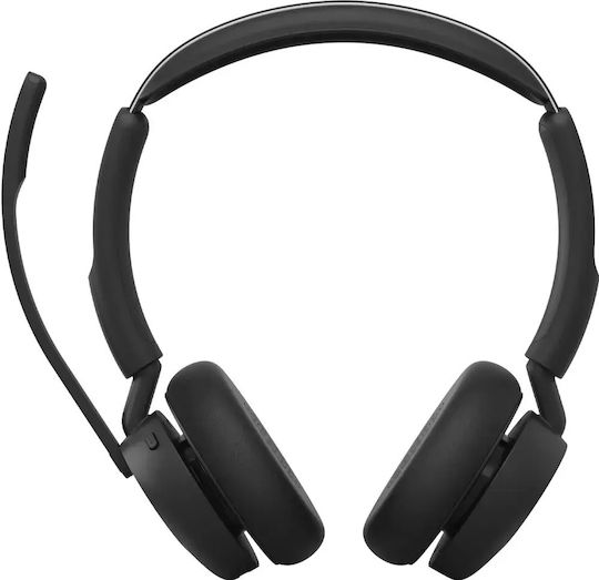 Evolve3 45 Stereo Link 390a MS Stand Wireless On Ear Multimedia Headsets with Microphone and Bluetooth Connectivity