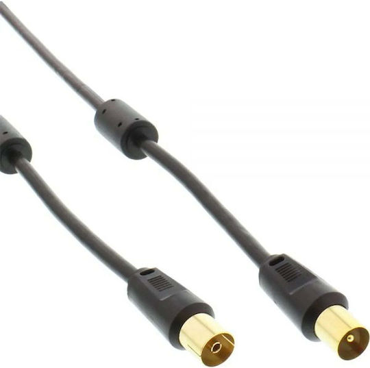 InLine Kabelantenne Koax-Stecker - Koax-Buchse (69450P)