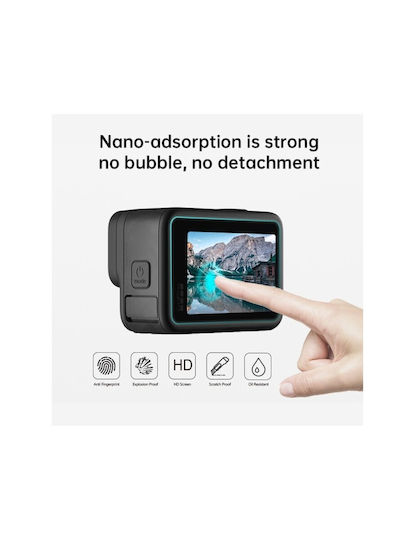 Puluz Protecție De Ecran Pentru Action Camera GoPro Hero 9 Hero 10 Hero 11