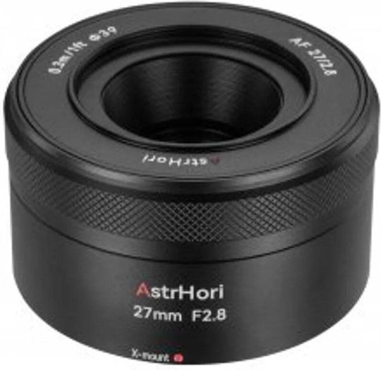 AstrHori Crop Kameraobjektiv AF 27mm F/2.8 Festbrennweite für Fujifilm X Mount Black