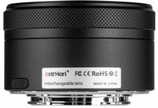 AstrHori Crop Kameraobjektiv AF 27mm F/2.8 Festbrennweite für Fujifilm X Mount Black