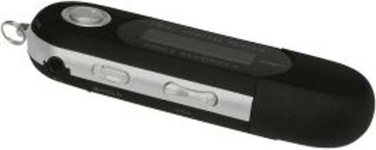 Art MP3 Player (8GB) με Οθόνη 1" Μαύρο MP3ARTAMP03B