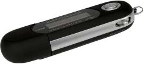 Art MP3 Player (8GB) με Οθόνη 1" Μαύρο MP3ARTAMP03B