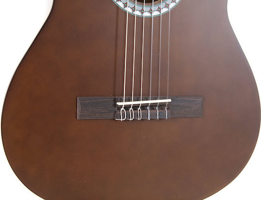 Gewa Klassisch Gitarre 4/4 Concert Basic Set Satin Braun