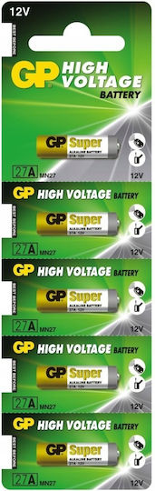 Genius Pack Αλκαλικές Μπαταρίες A27 1.5V 5τμχ