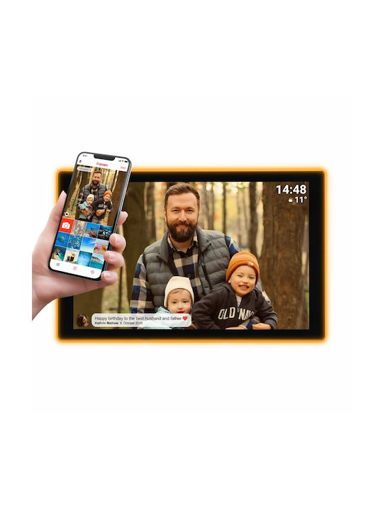 Denver Дигитална Фоторамка с Touch Screen 10" Анализ 1280x800 Черна 119101040750