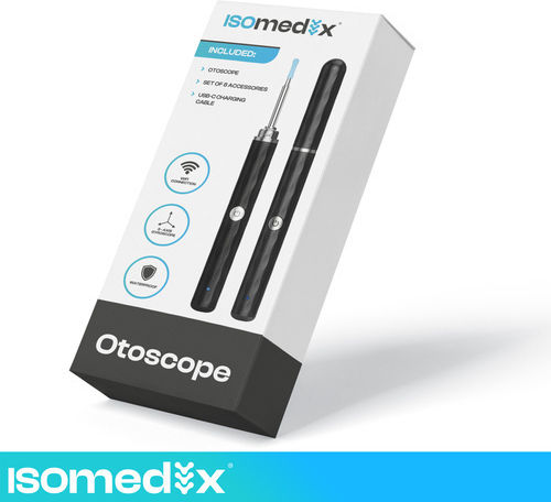 Isomedix Otoskop-Set mit LED und digitaler Aufzeichnung