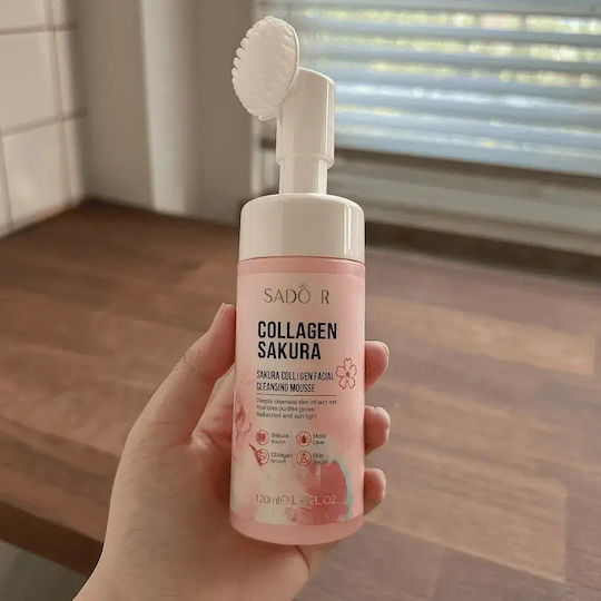 Collagen Sakura Facial Cleansing Foam 120ml