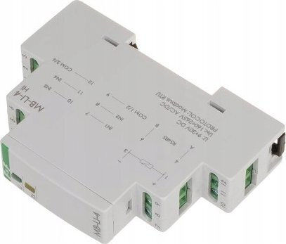 F&F Single-phase Electrical Panel Pulse Counter Modbus MAX-MB-LI-4LO