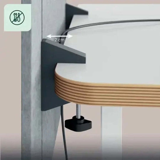 Leitz Προστατευτικό / Διαχωριστικό Γραφείου Plexiglass 60x70cm