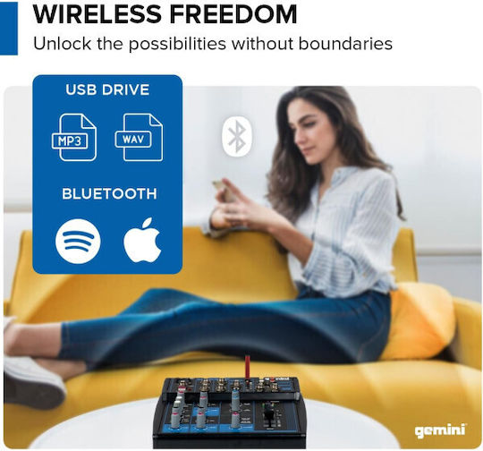 Gemini Combiner Analogic și Bluetooth