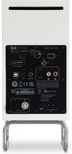 Elac DCB41 Ηχείο Hi-Fi Βιβλιοθήκης 100W Λευκό