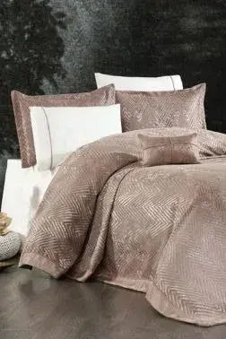 SteweHome Σετ 260x260εκ. Καφέ