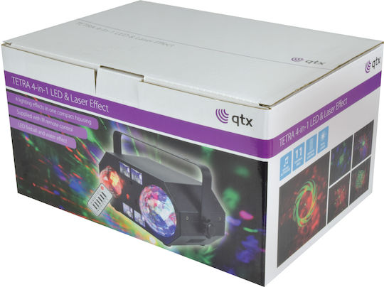 QTX Sound Tetra Осветление LED Черна светлина 3W 151.608UK