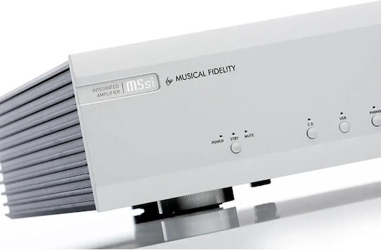 Musical Fidelity M5SI Ολοκληρωμένος Ενισχυτής Hi-Fi Stereo 150W/8Ω Ασημί