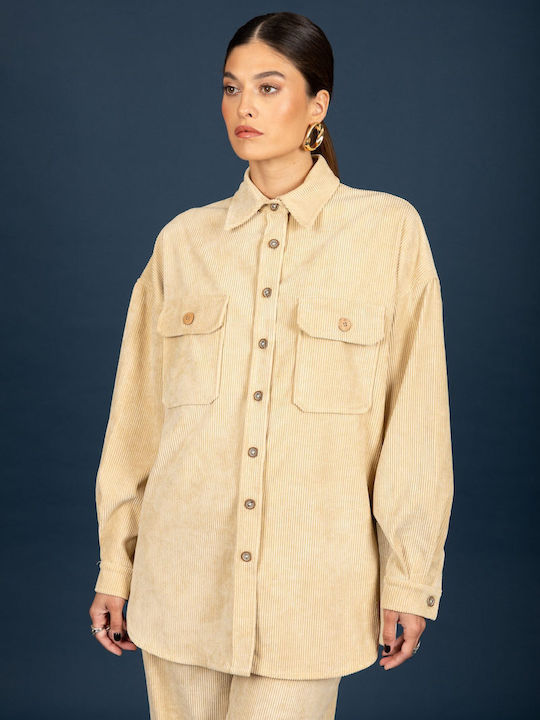 Long Sleeve Women's Shirt Butter
