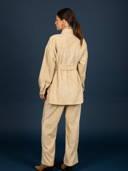 Long Sleeve Women's Shirt Butter