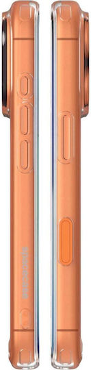 Husă iPhone 18 Pro 17 Pro Spacecase Clear Magsafe Rigidă Transparentă Magsafe Orange 5905719144166