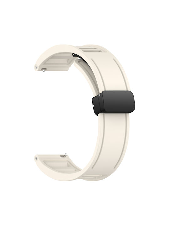 Каишка за Garmin Forerunner 255 265 Vivoactive 4/venu 2 22mm Силиконова Релефна С Магнитно Закопчаване Starlight Каишка за Garmin Forerunner 255 265 Vivoactive 4/venu 2 22mm Силиконова Релефна С Магнитно Закопчаване Starlight