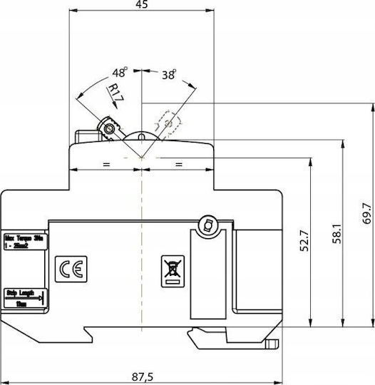 ETI Siguranță Automată 40A CA 002061622