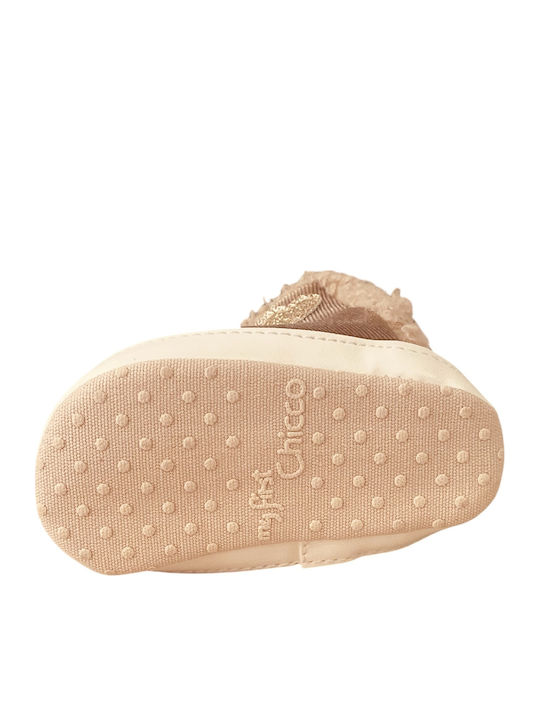 Chicco Βρεφικά Sneakers Αγκαλιάς Μπεζ