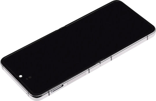 Inner Oled Assembly Frame Samsung Galaxy Z Flip 5 5g Us & International Service Pack Cream