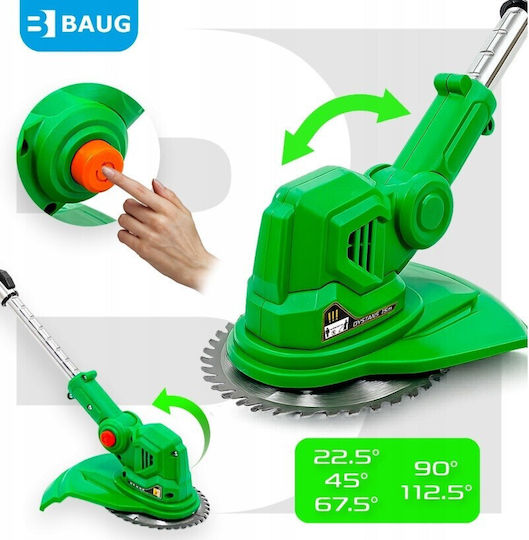 Notig Motocoasă de umăr / de mână cu baterie 20V